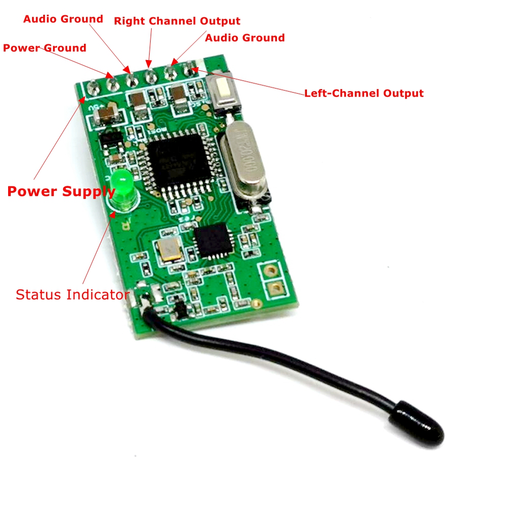Nrf24L01 - Modulo Ricetrasmettitore Audio Digitale Wireless 2.4G