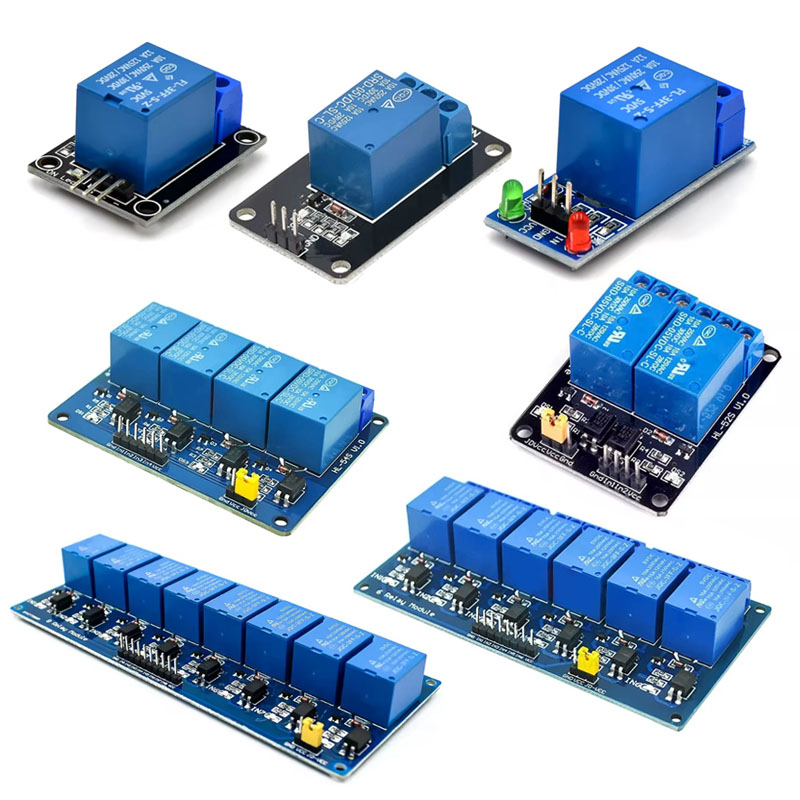 Relay Module 4 Channel - Modulo Relè a 5V 1 2