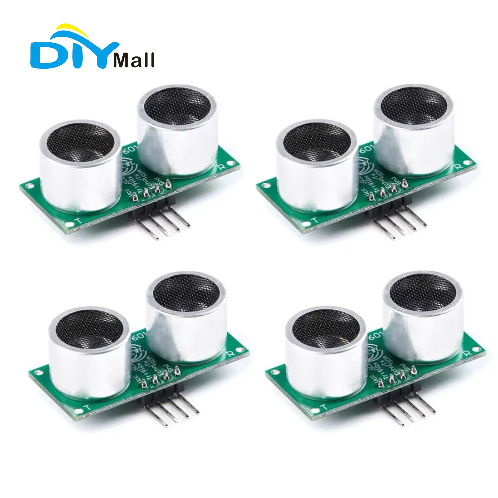 Ultrasonic Sensor Hc-Sr04 - Sensore di distanza a ultrasuoni DIYmall