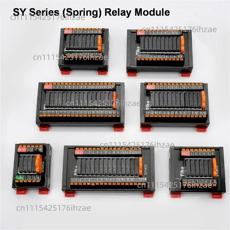 Relay Module 4 Channel - Modulo Relè Serie SK/SY, Amplificatore PLC,