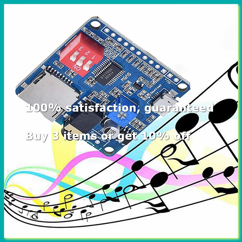 Sd Card Module - Modulo di Riproduzione Vocale DY-SV5W per