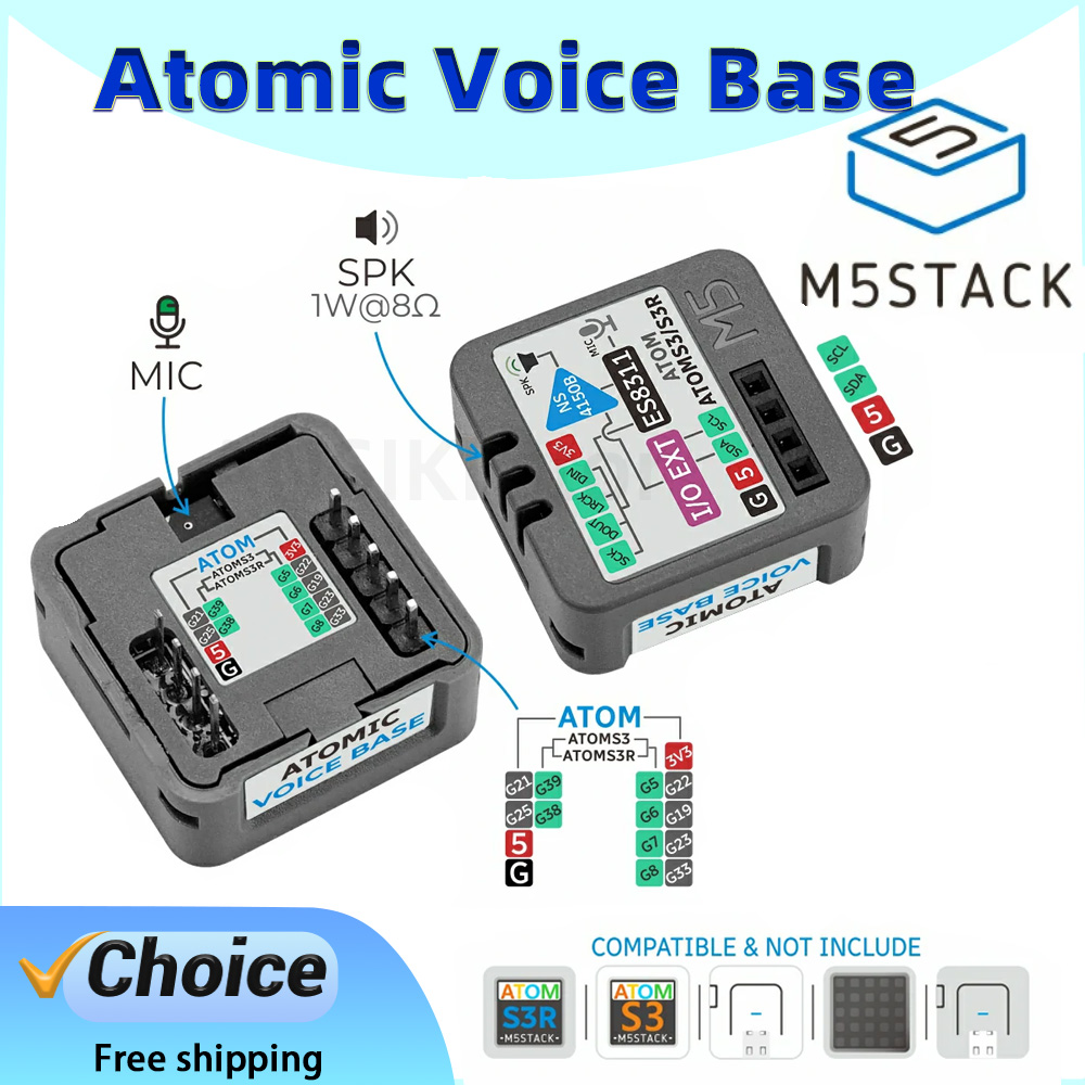 Microphone Module - Modulo Microfono MEMS M5Stack Atomic Voice