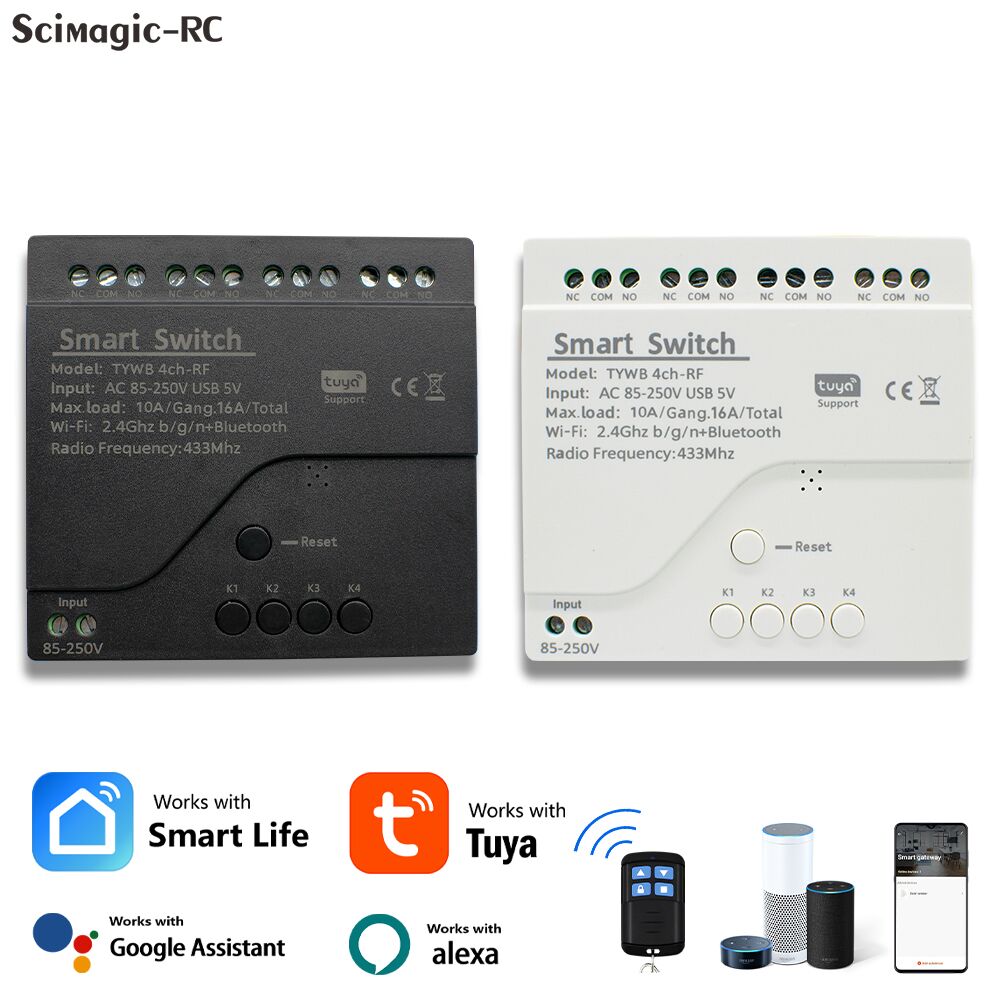 Ir Remote Module - 4CH Tuya Smart Wifi Switch Modulo