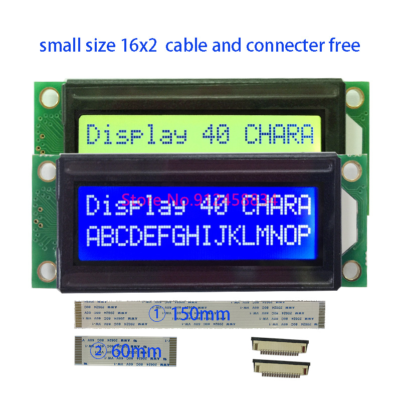 Lcd 1602 - Mini connettore FFC a 16 pin
