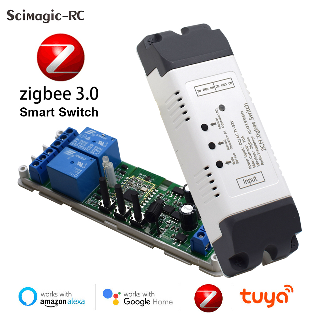 Relay Module 4 Channel - Tuya Zigbee Telecomando Smart Switch1ch 2ch