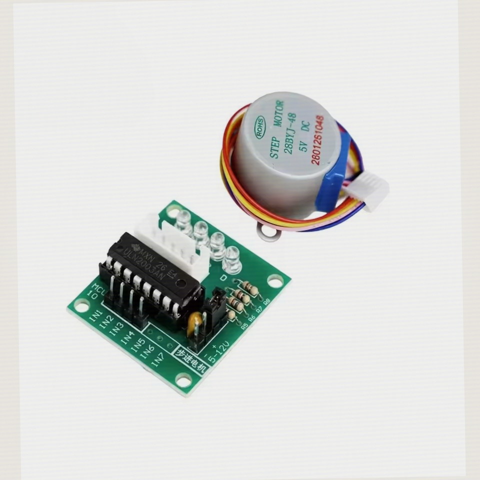 Stepper Motor 28Byj - Kit motore passo-passo con riduttore ULN2003