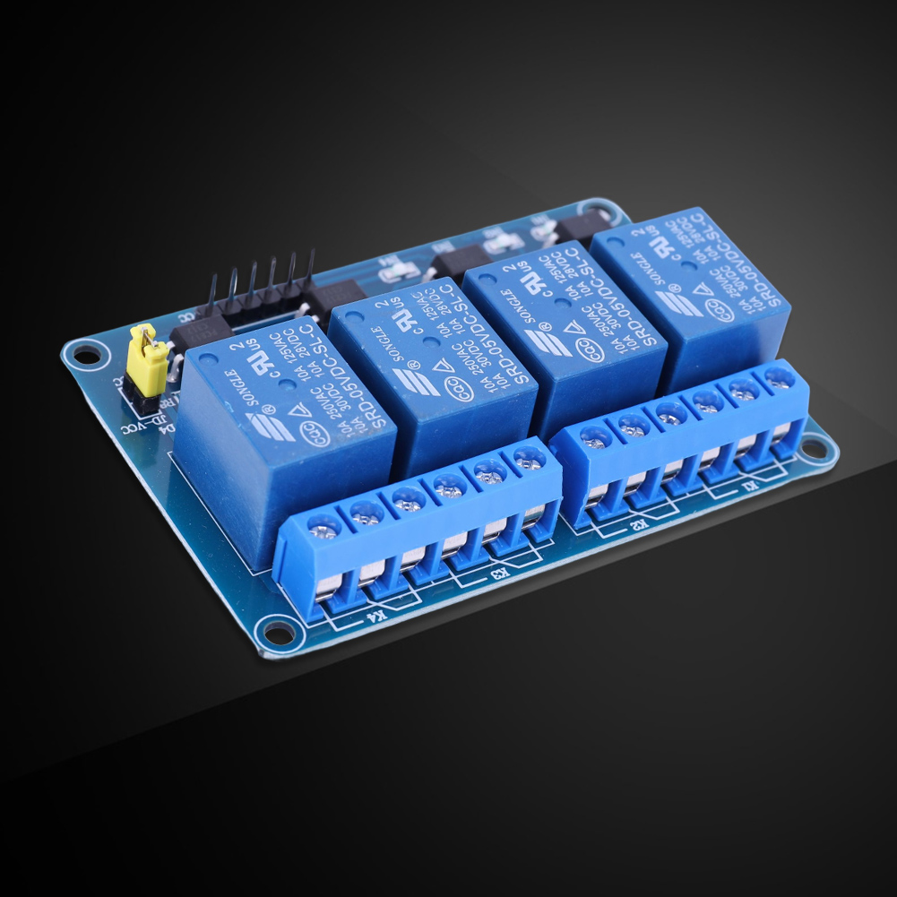 Scheda relè a 4 canali 5V 12V  - Relay Module 4 Channel recensione e prezzo