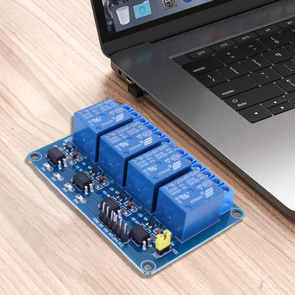Scheda relè a 4 canali 5V 12V  - Relay Module 4 Channel recensione e prezzo