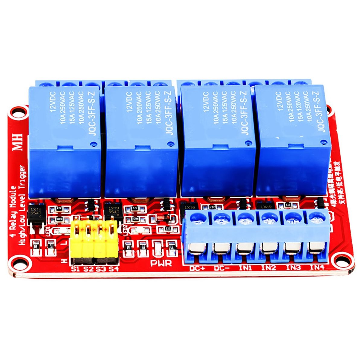 Modulo relè a 4 canali A49T 5V - Relay Module 4 Channel recensione e prezzo