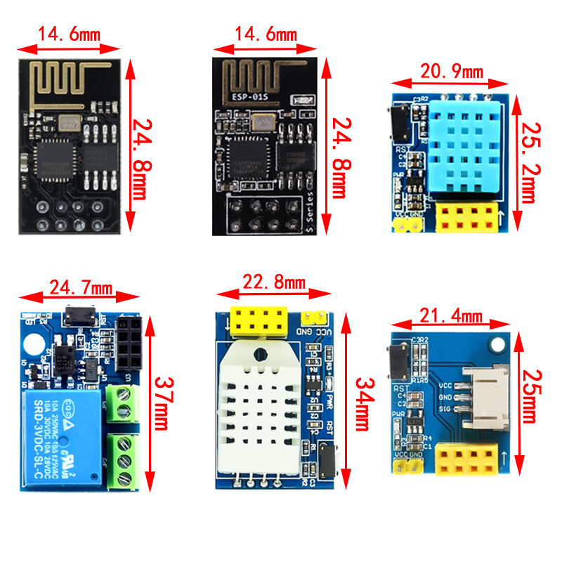 ESP8266 modulo relè WiFi 5V DS - Dht11 recensione e prezzo
