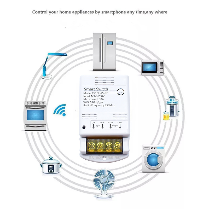 Modulo relè Wifi 30A 85-250V 2 - Ir Remote Module recensione e prezzo