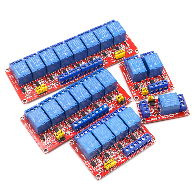 Modulo relè a 1/2/4/8 canali 5 - Relay Module 4 Channel recensione e prezzo