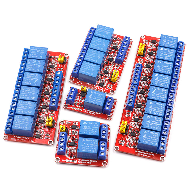 Modulo relè a 1/2/4/8 canali 5 - Relay Module 4 Channel recensione e prezzo
