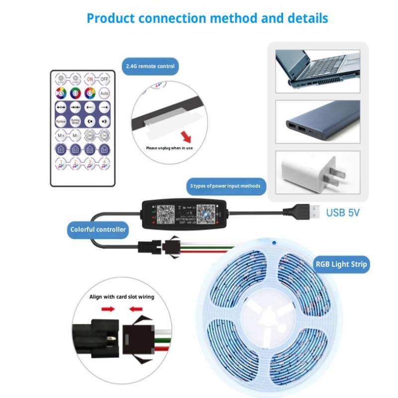Controller LED musicale Blueto - Ws2812B Strip 5V recensione e prezzo