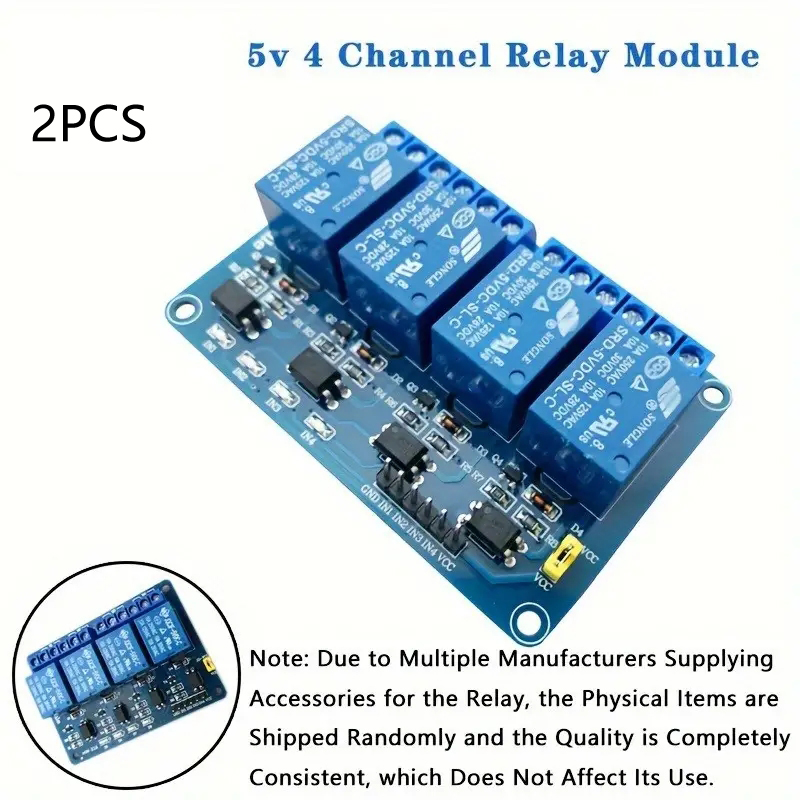 Modulo relè 2pc 1/2/4/8 canali - Relay Module 4 Channel recensione e prezzo