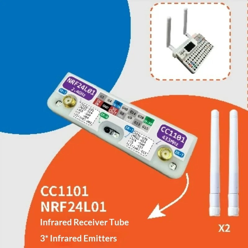 M5Stack CardPuter Modulo RF 3  - Nrf24L01 recensione e prezzo