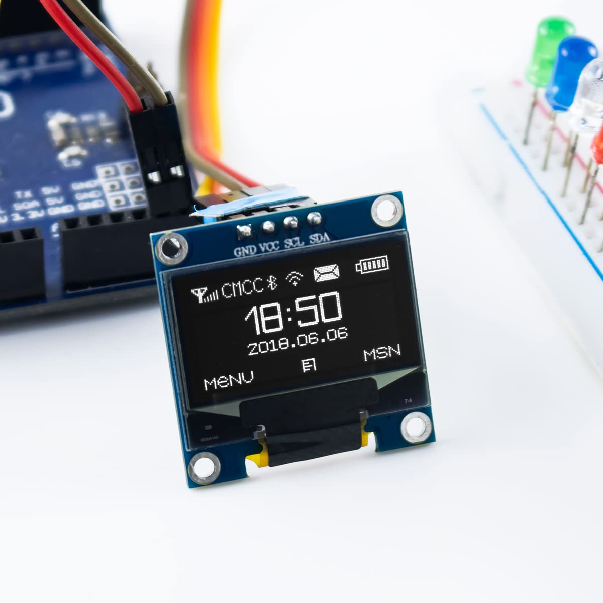 Modulo display OLED I2C IIC da - Ssd1306 recensione e prezzo