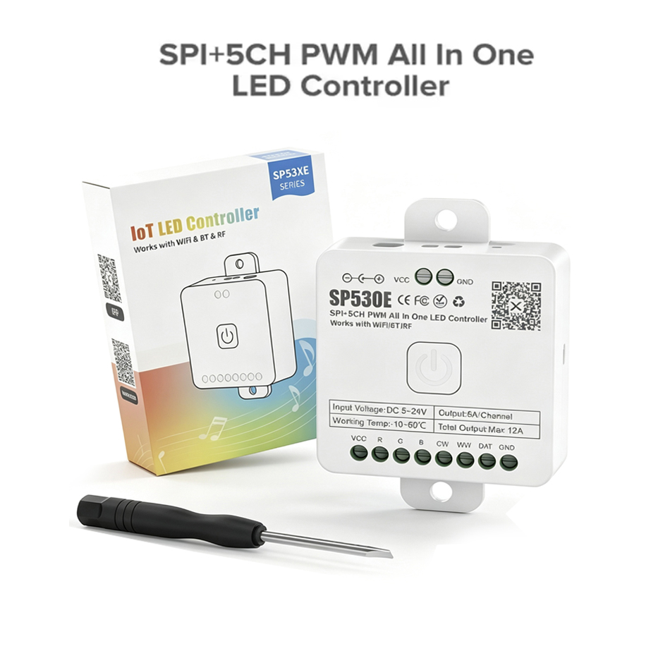 Controller LED All-in-One SP53 - Ws2812B Strip 5V recensione e prezzo