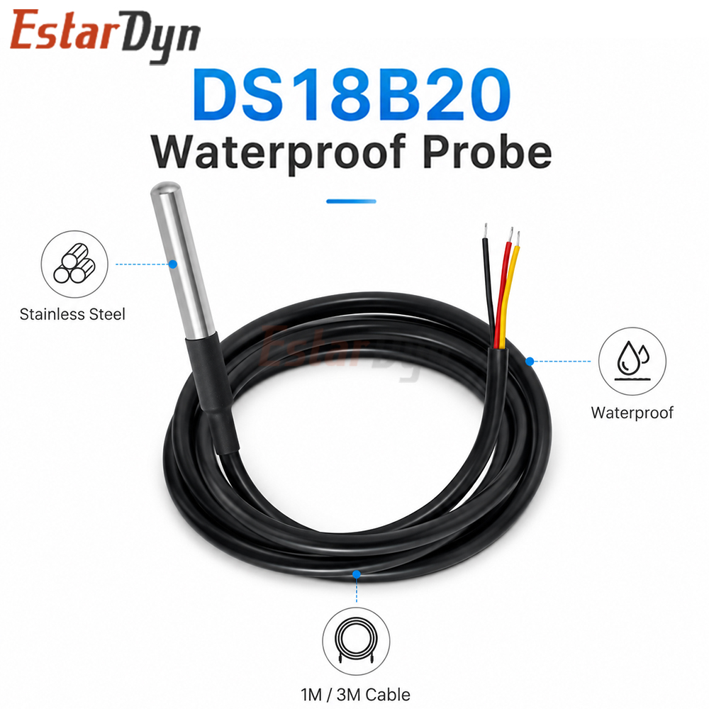 Sensore di Temperatura Digital - Ds18B20 recensione e prezzo