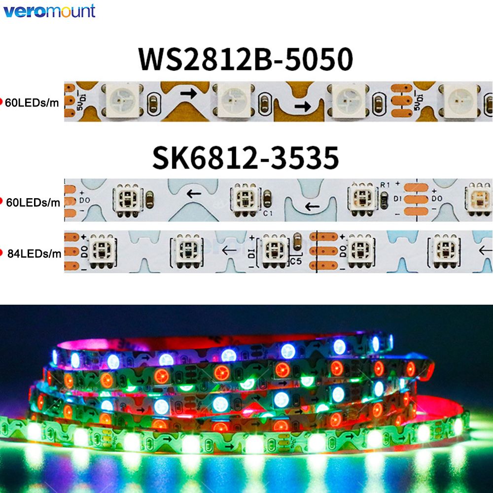 Stretto da 6 mm con PCB a form - Ws2812B Strip 5V recensione e prezzo