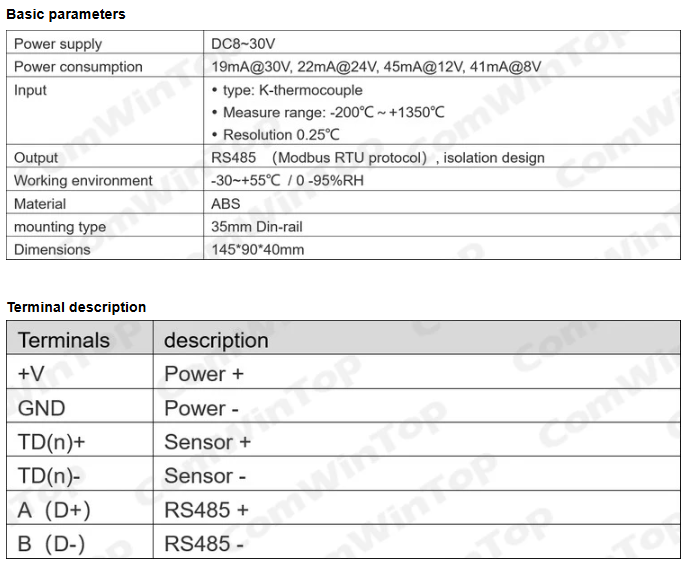 Modulo di Acquisizione Tempera - Thermocouple Module K Type recensione e prezzo