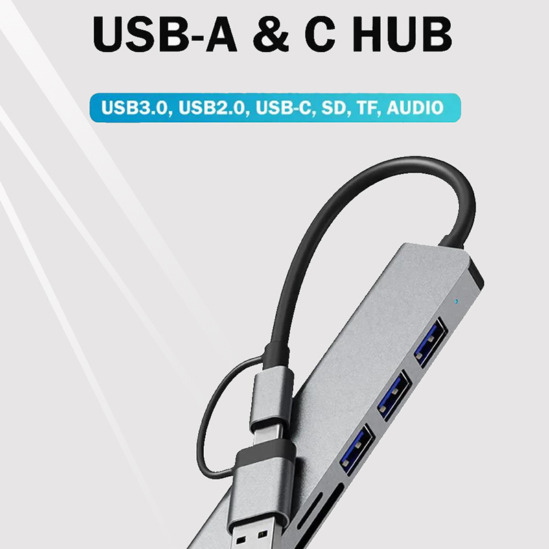 Hub USB Type-C 8 in 1, splitte - Sd Card Module recensione e prezzo