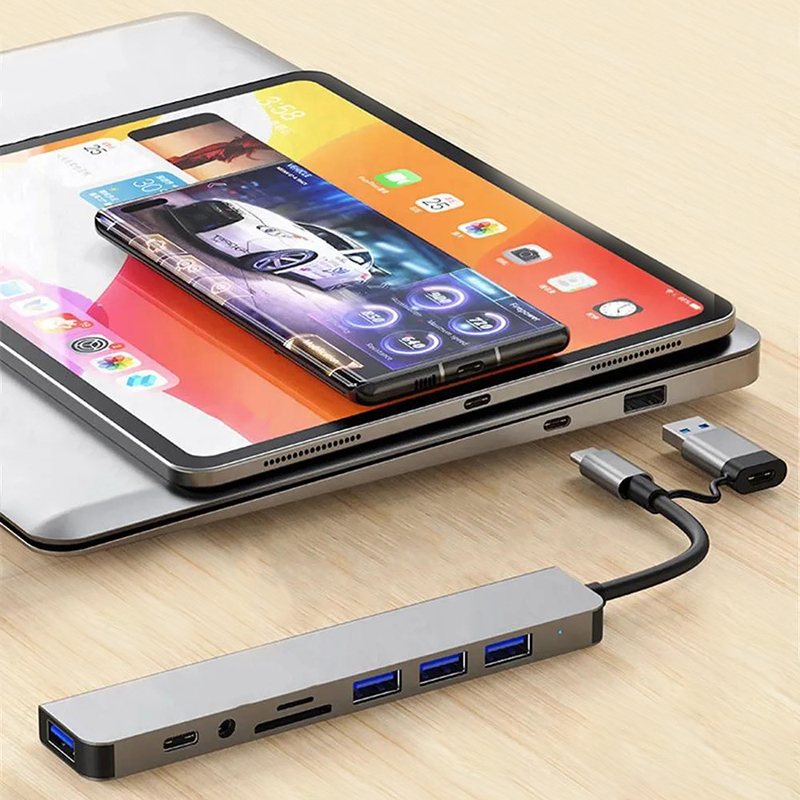 Hub USB Type-C 8 in 1, splitte - Sd Card Module recensione e prezzo