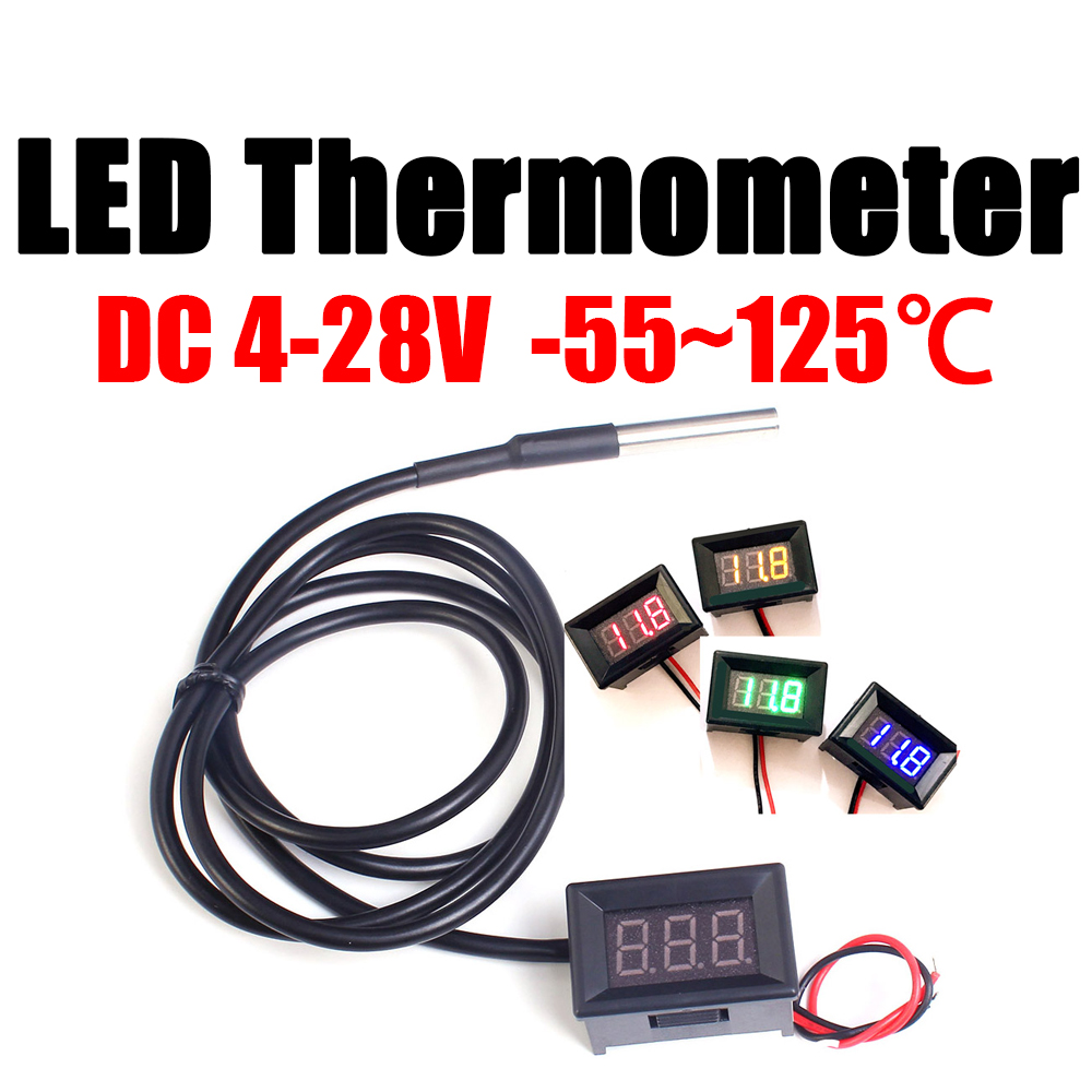 Termometro digitale LED DC 12V - Ds18B20 recensione e prezzo