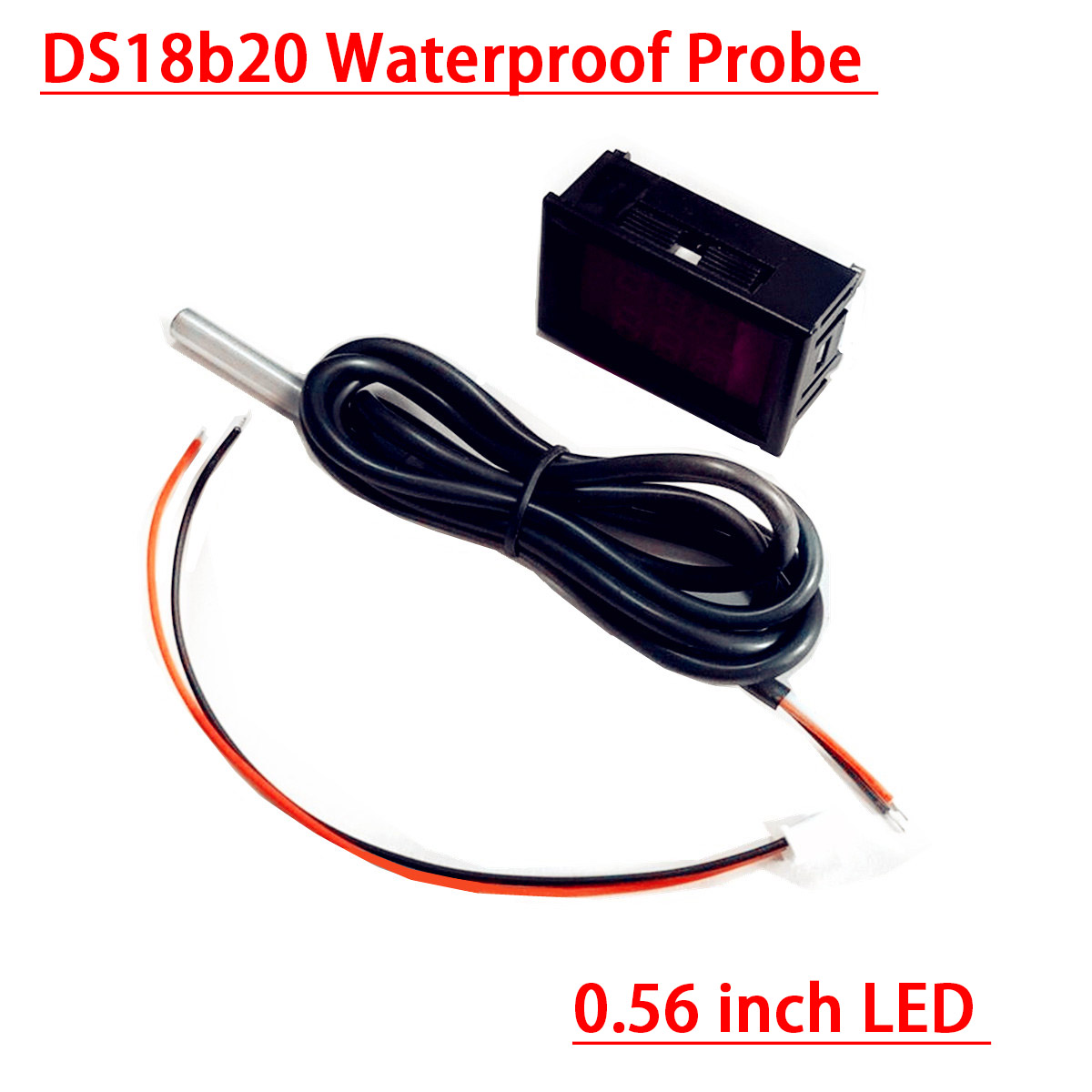 Termometro digitale LED DC 12V - Ds18B20 recensione e prezzo