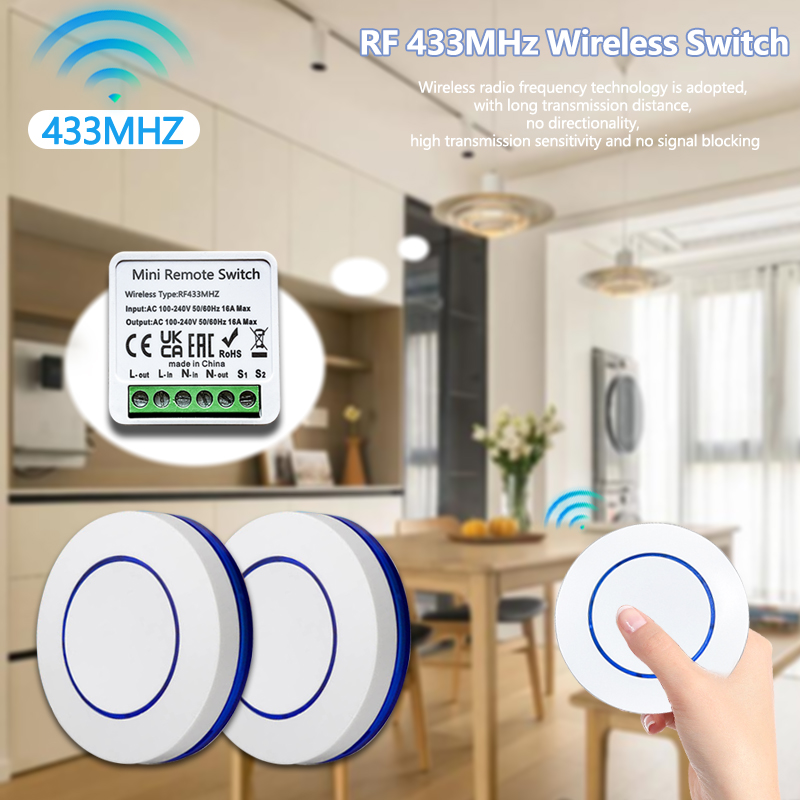 Interruttore Luce Wireless 433 - Ir Remote Module recensione e prezzo