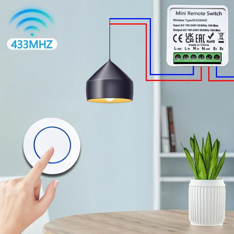 Interruttore Luce Wireless 433 - Ir Remote Module recensione e prezzo