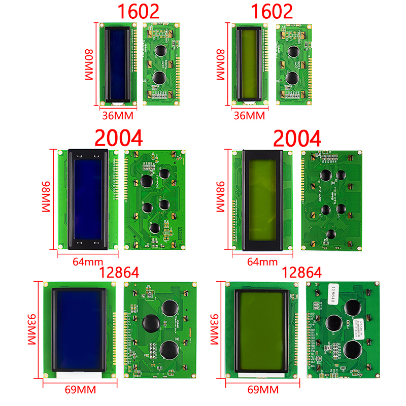 Modulo LCD schermo verde blu p - Lcd 1602 recensione e prezzo