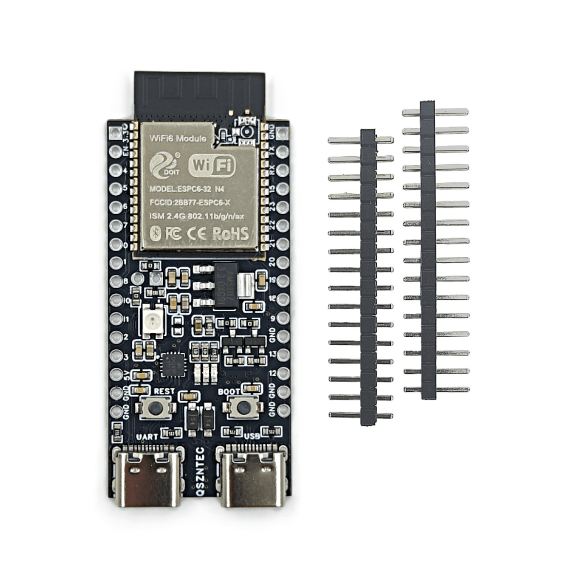 ESP32-C6-DevKitC-1 Scheda cent - Microphone Module recensione e prezzo