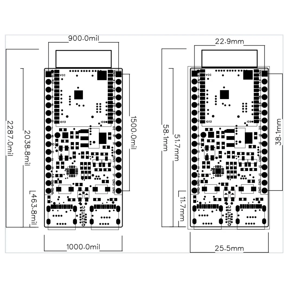 ESP32-C6-DevKitC-1 Scheda cent - Microphone Module recensione e prezzo