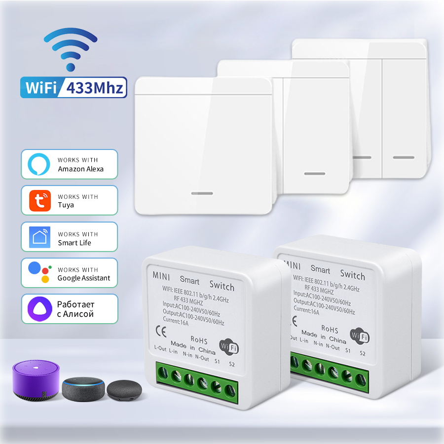 Wifi RF 433 MHz Smart Switch T - Ir Remote Module recensione e prezzo