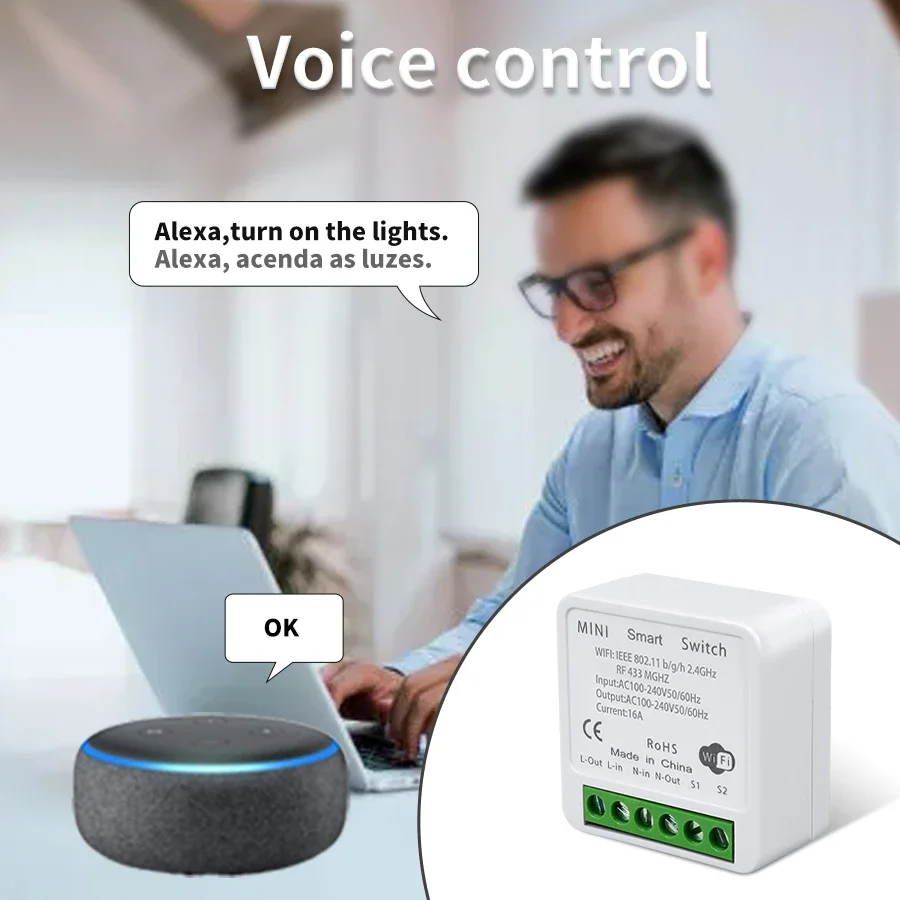 Wifi RF 433 MHz Smart Switch T - Ir Remote Module recensione e prezzo