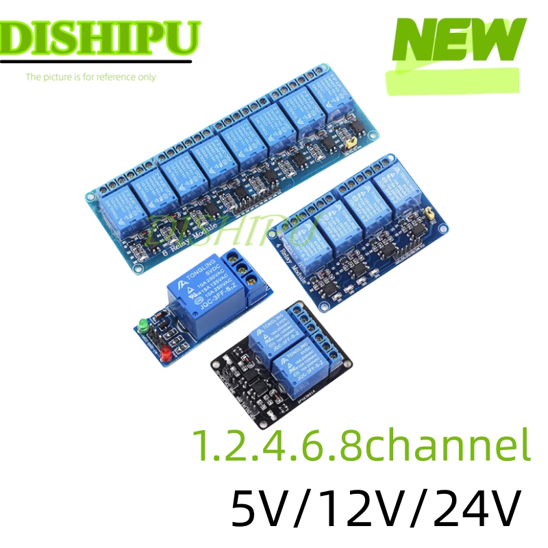 DC 5V 12V 24V 1 2 4 6 8 canali - Relay Module 4 Channel recensione e prezzo