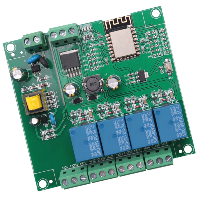 Modulo Relè Wireless WIFI a 4  - Relay Module 4 Channel recensione e prezzo