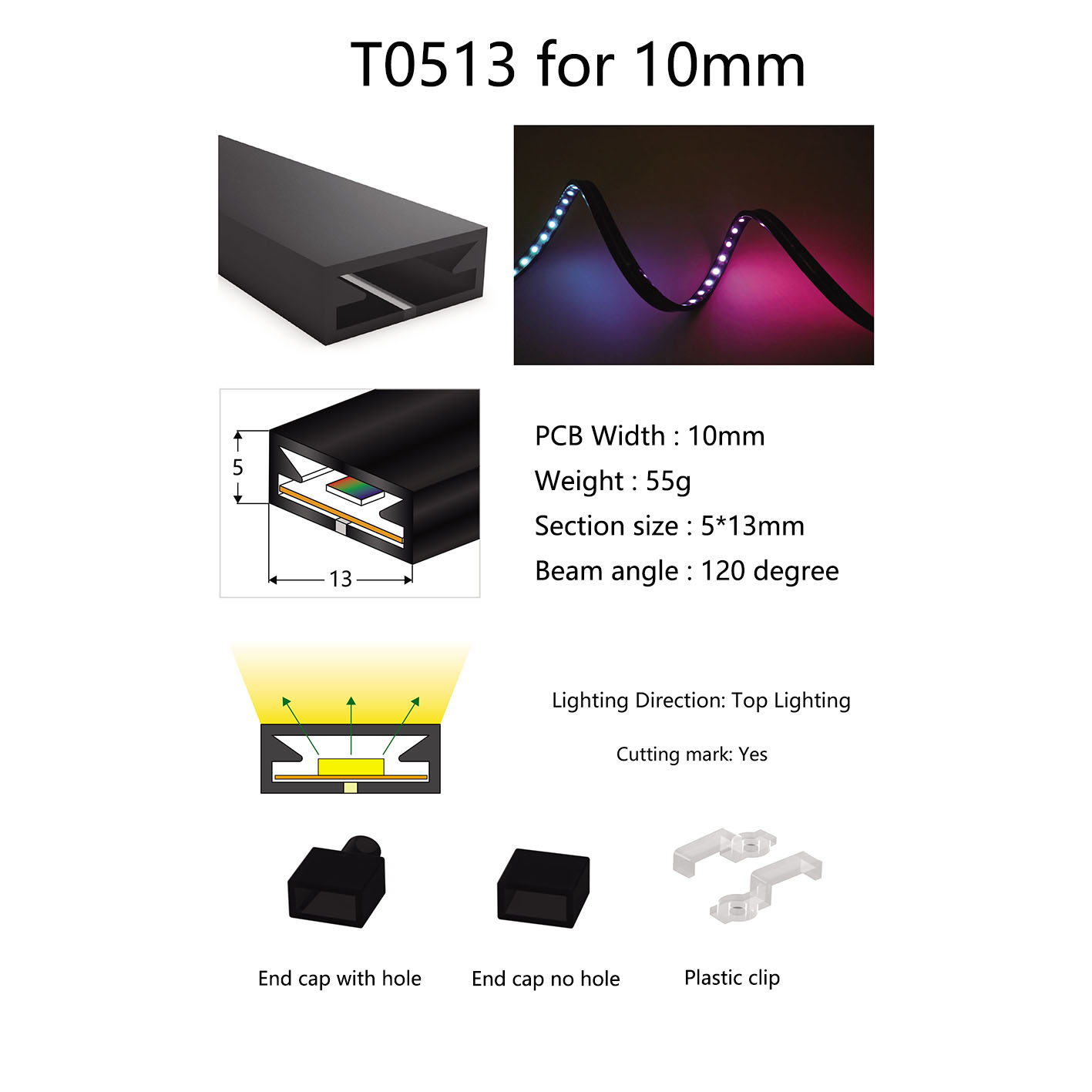 WS2812B WS2811 LED Neon Rope T - Ws2812B Strip 5V recensione e prezzo