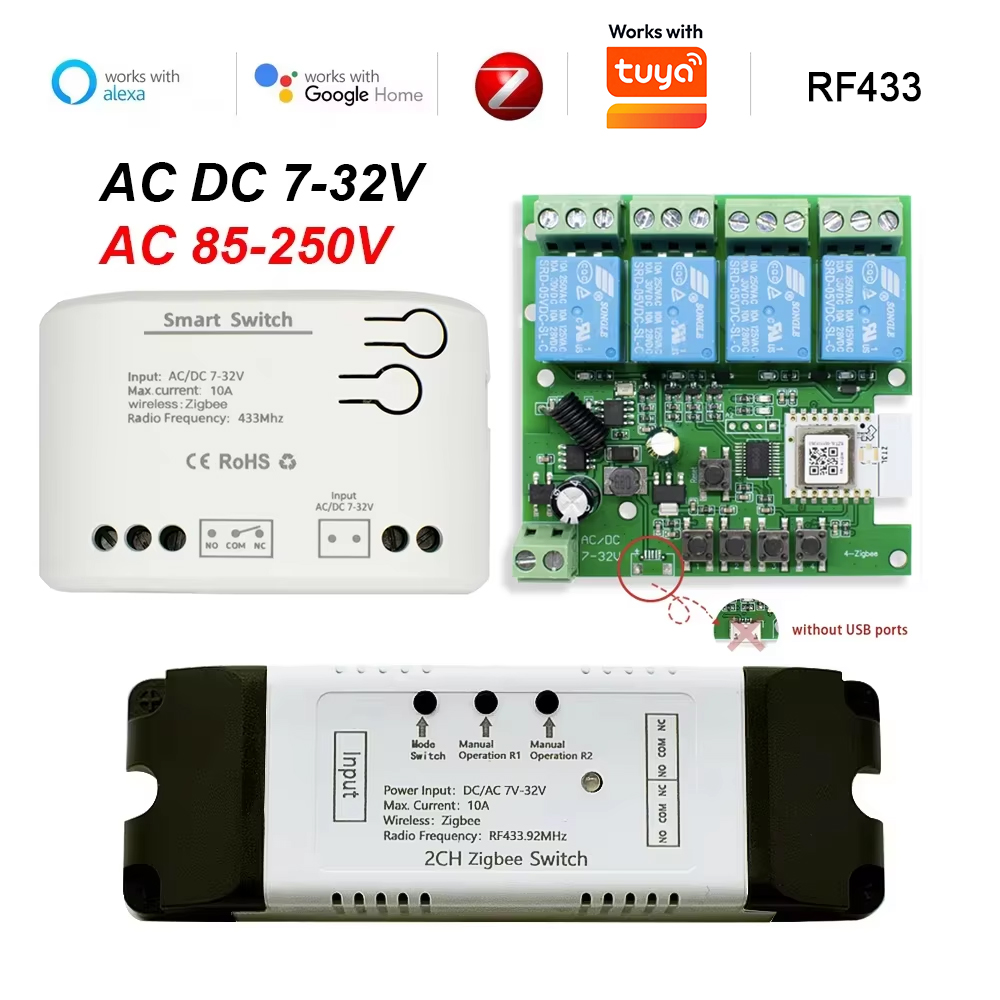 Interruttore Smart Zigbee a Co - Relay Module 4 Channel recensione e prezzo