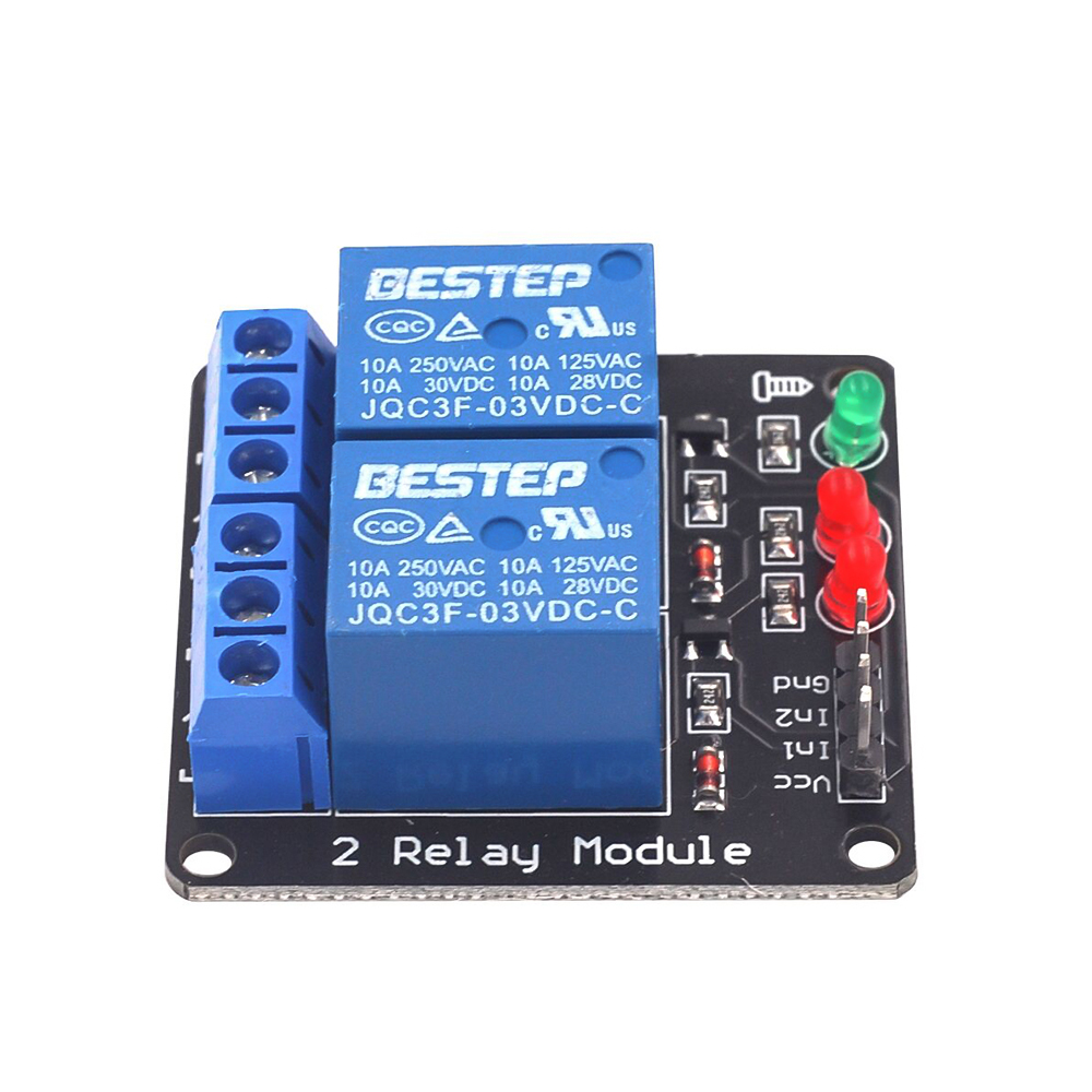 Modulo relè luminoso attivato  - Relay Module 4 Channel recensione e prezzo